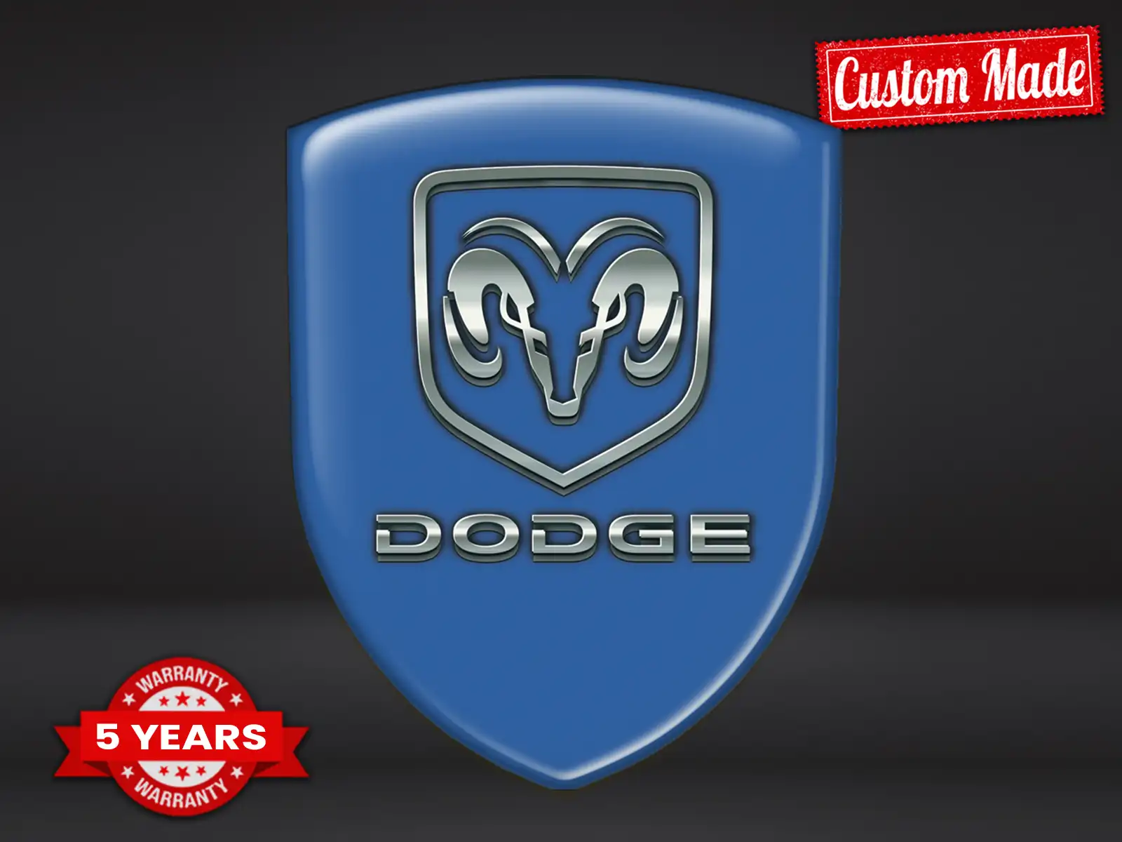 Dodge Vinyl Logosticker Racing Hochwertig Professionell